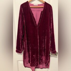 Free People CP Shades Velvet Tunic